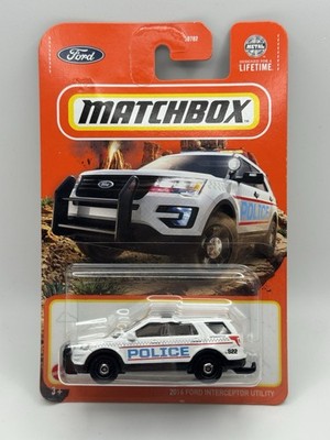 Matchbox 2016 Ford Interceptor Utility - 1:64 Diecast Car