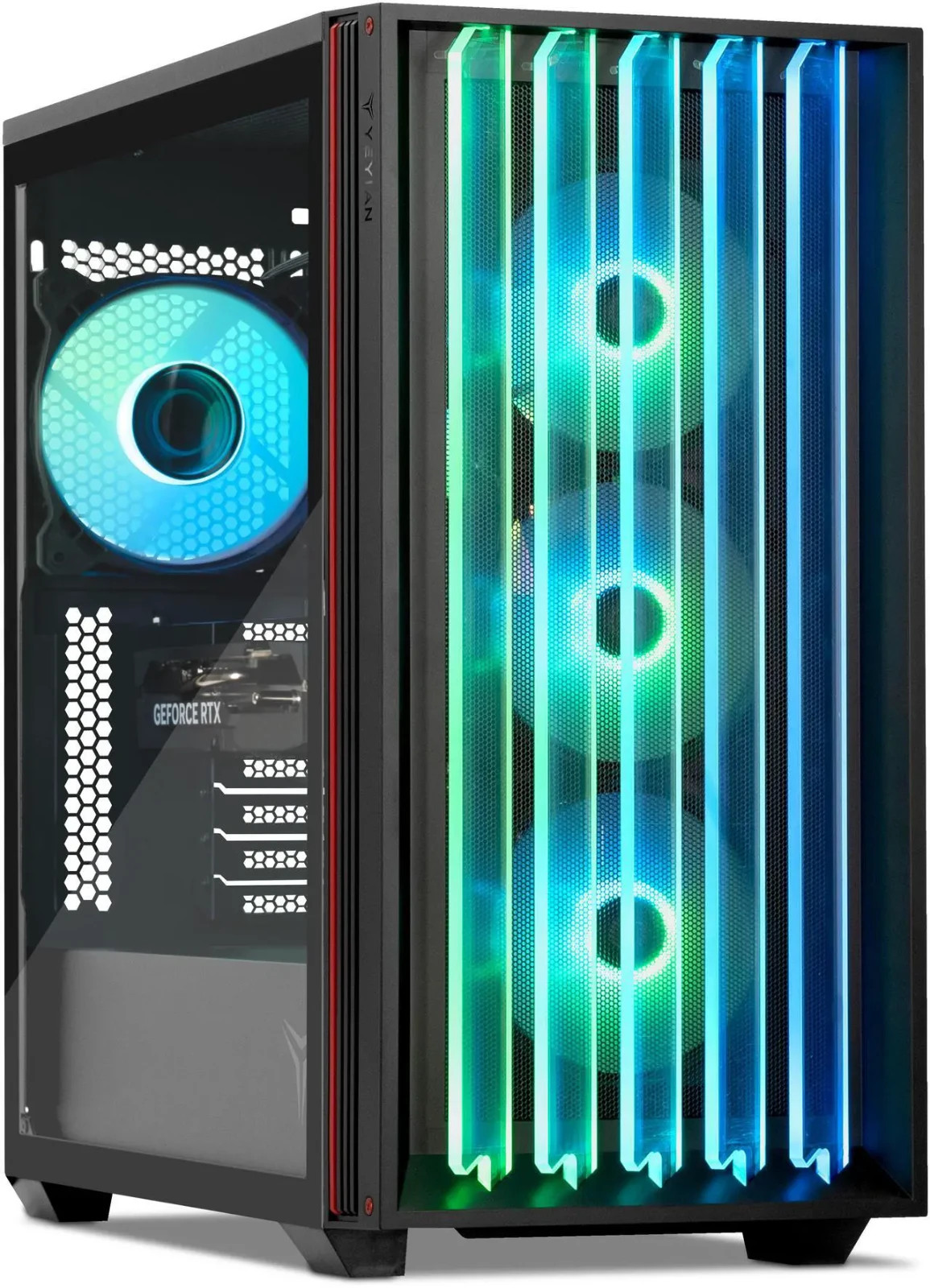 Computadora de escritorio gamer YEYIAN Mirage S 44F0B-5601B Core i5 16GB RAM 1TB SSD RTX 5060