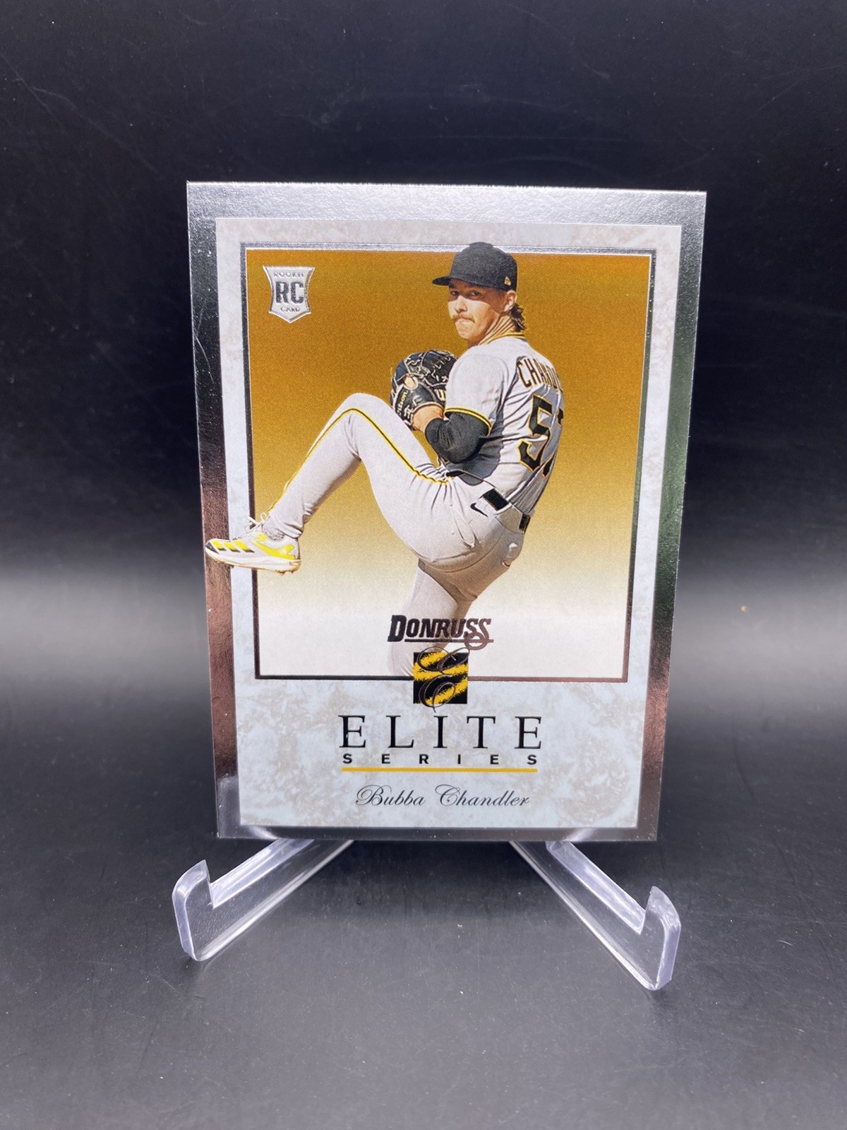 2026 Donruss #9 Bubba Chandler Elite Series Silver RC Pirates