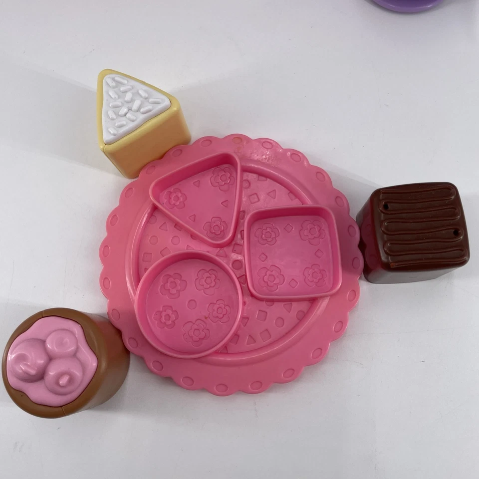 Fisher Price Laugh Learn Conjunto de Chá Pote Xícara de Sobremesa Musical Diga Por Favor Conte Vídeo - Imagem 2 de 4