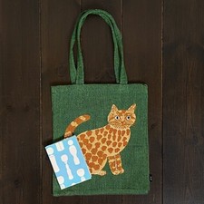 Miyuki Matsuo Rectangular Tote Bag B (Free Shipping by Mail)