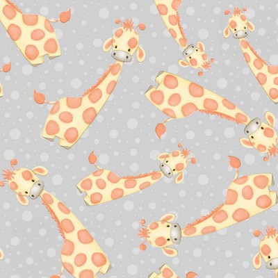 Flannel Blue Giraffes Comfy Flannel