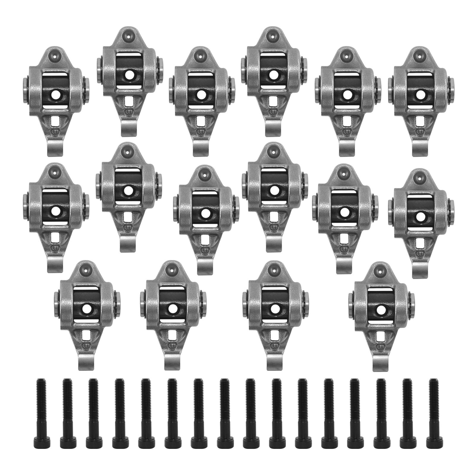 EPChunMi LS1 LS2 LS6 Rocker Arms with Upgraded Trunion Kit for 4.8 5.3