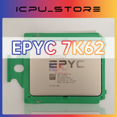 EPYC 7k62 ロックなし 48C AMD EPYC 7K62 48c96t ロックなし AMD EPYC