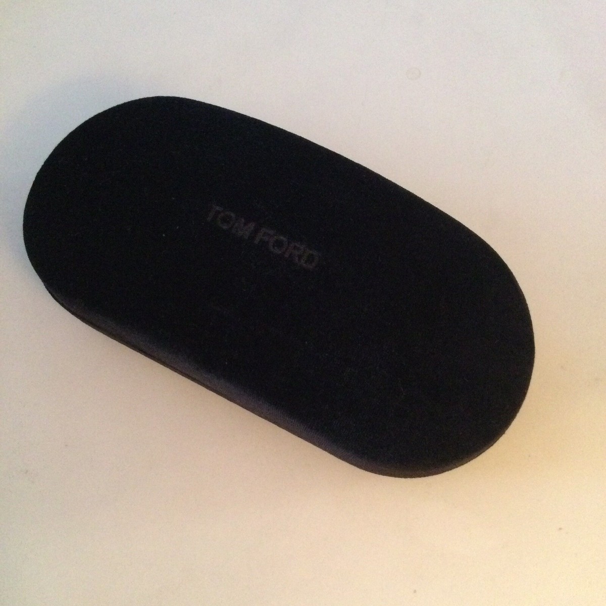 TOM FORD LUXURIOUS DARK BROWN VELVET SUNGLASSES CASE 