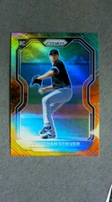 2021 Panini Prizm Cosmic Haze #68 Jonathan Stiever RC White Sox