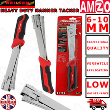 Hammer Tacker Carpeting Upholstery Staple Gun Stapler 6-10mm Heavy Duty CT4251