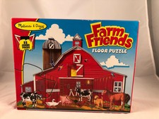 melissa and doug farm friends floor puzzle