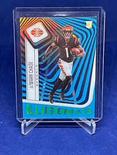 JA'MARR CHASE 2021 PANINI ILLUSIONS ILLUSIONISTS BLUE ROOKIE RC #D 250/299
