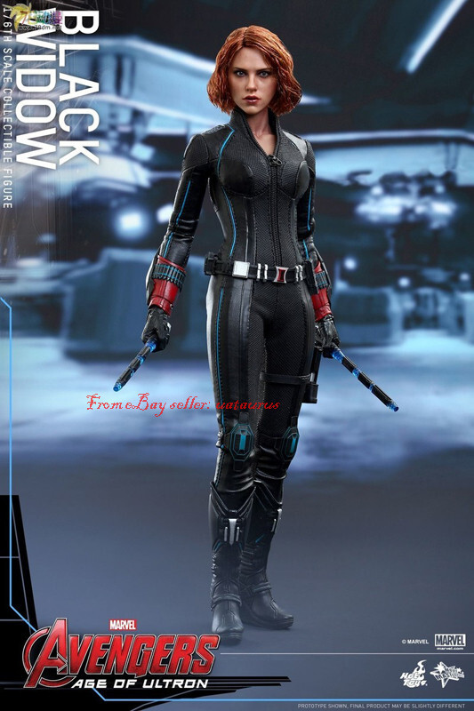 Perfect Hot Toys 1/6 Mms288 Avengers: Age Of Ultron Black Widow In