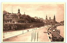 S03-8476, DRESDEN, KGL. BELVEDERE, ANTIQUE POSTCARD
