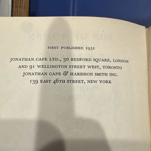 Son Of Woman The Story Of D.H. Lawrence J. Middleton Murray 1931 HC - Picture 11 of 17