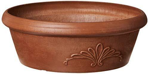 Arcadia Garden Products PSW TA25TC Bulb Pan, 10 by 3.5-Inch, Terra Cotta,