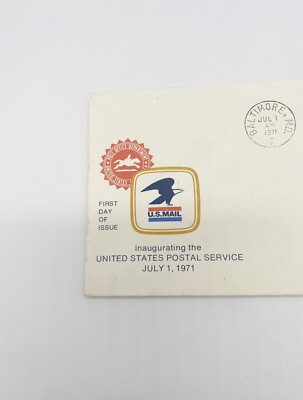 📩 1st Day of Issue Envelope USPS Baltimore MD Canceled July 1