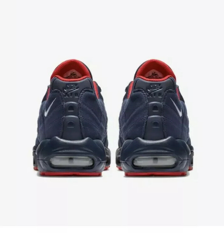 nike air max 95 midnight navy university red