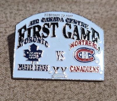 Air Canada Center First Game Toronto Maple Leafs Montreal Canadians NHL Hat Cap
