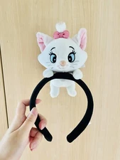 Japan Tokyo Disney Resort Disneyland Aristocats Marie Cat Doll Plush Headband