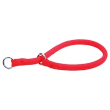 SMALL 3/8" x 14" Coastal Pet Round Nylon Dog Training Collar RED