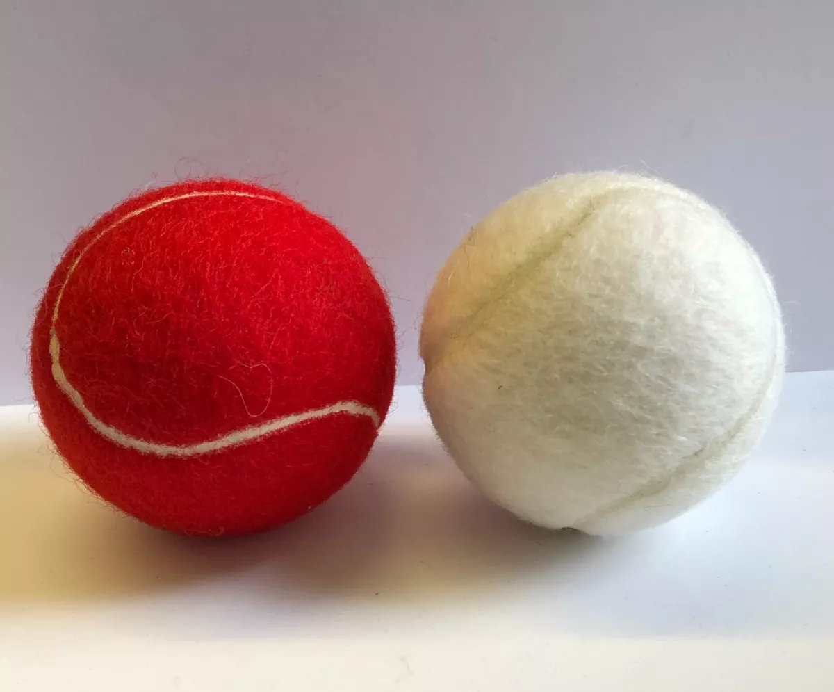 White tennis sale balls