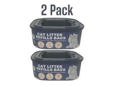 2 Pack Magic Liner Cat Litter Bag Refill Bags Ultimate Odor Control