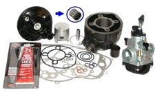 70cc RACING CILINDRO CARBURATORE SET per YAMAHA THUNDERKID 50 LC 2TEMPI N.