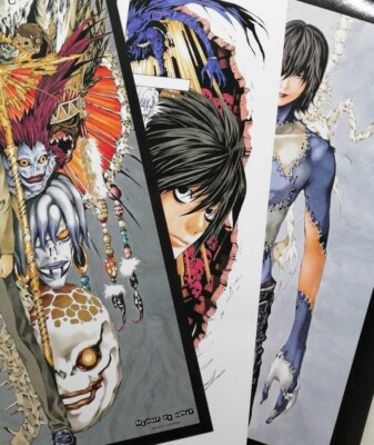Takeshi Obata Art Book Blanc et Noir DEATH NOTE Hikaru no Go Japan
