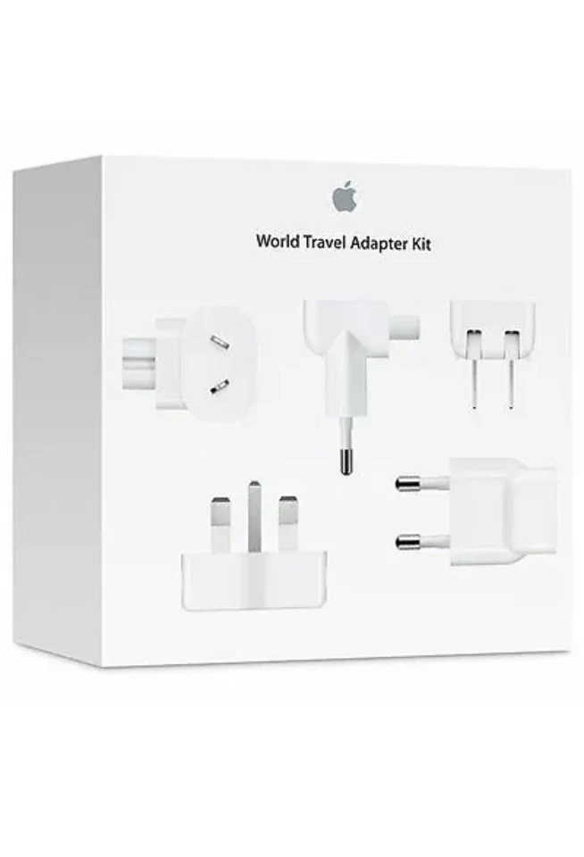 Apple World Travel Adapter Kit MB974ZM/B *New* For Vacation w/ iPad iPhone iPod - Image 3 of 4