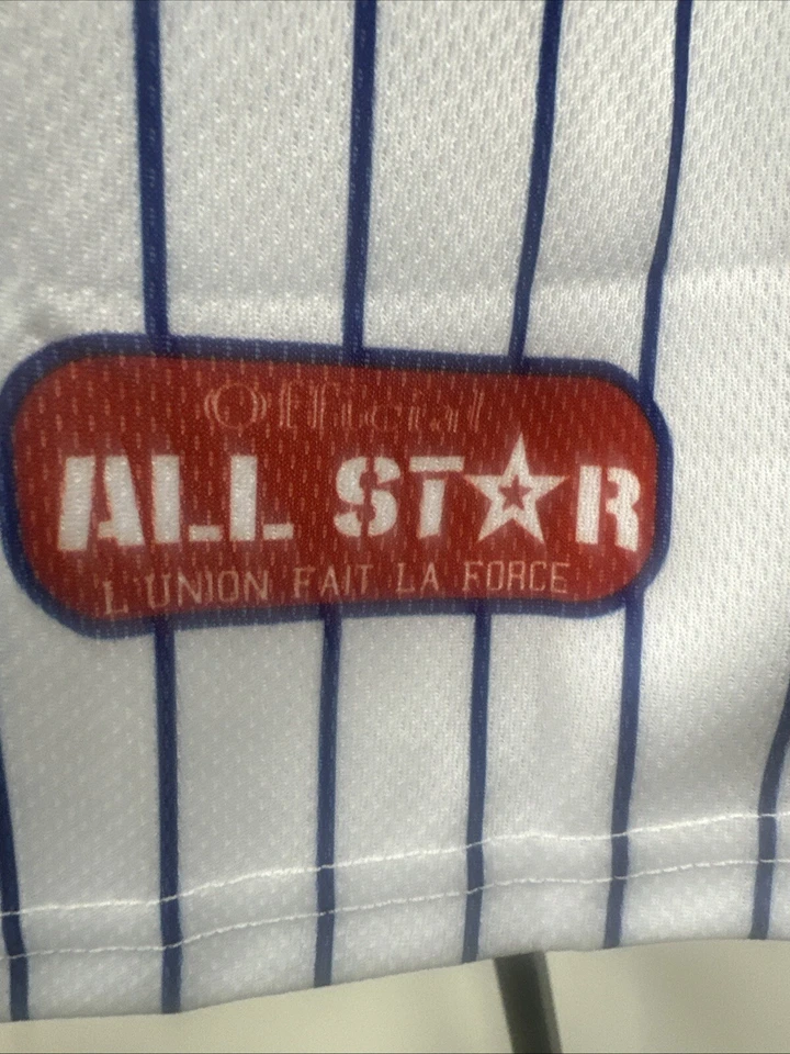 Camiseta de béisbol haitiana hecha a medida oficial All Star para hombre talla XL Foto 3 de 4