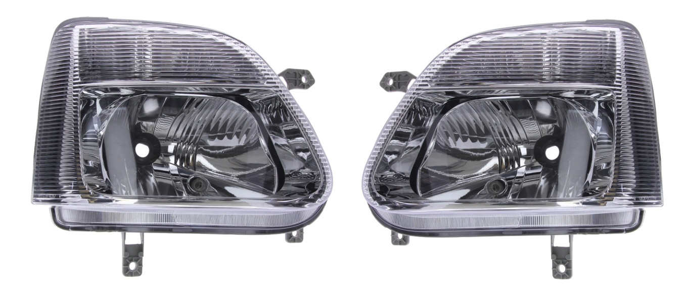 Optiques avant chrome haut de gamme avec ajustement électrique pour Opel et Suzuki