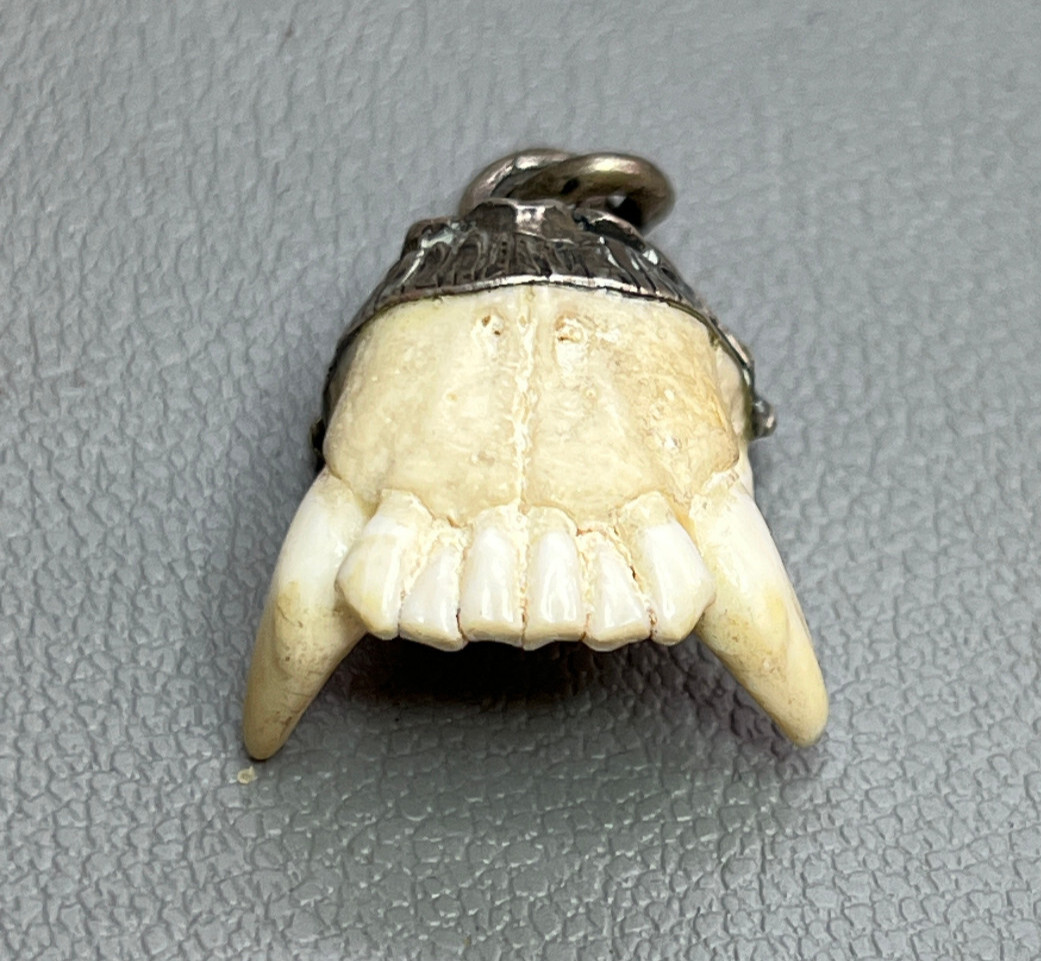 Antique German 800 Solid Silver Pocket Watch Chai… - image 1