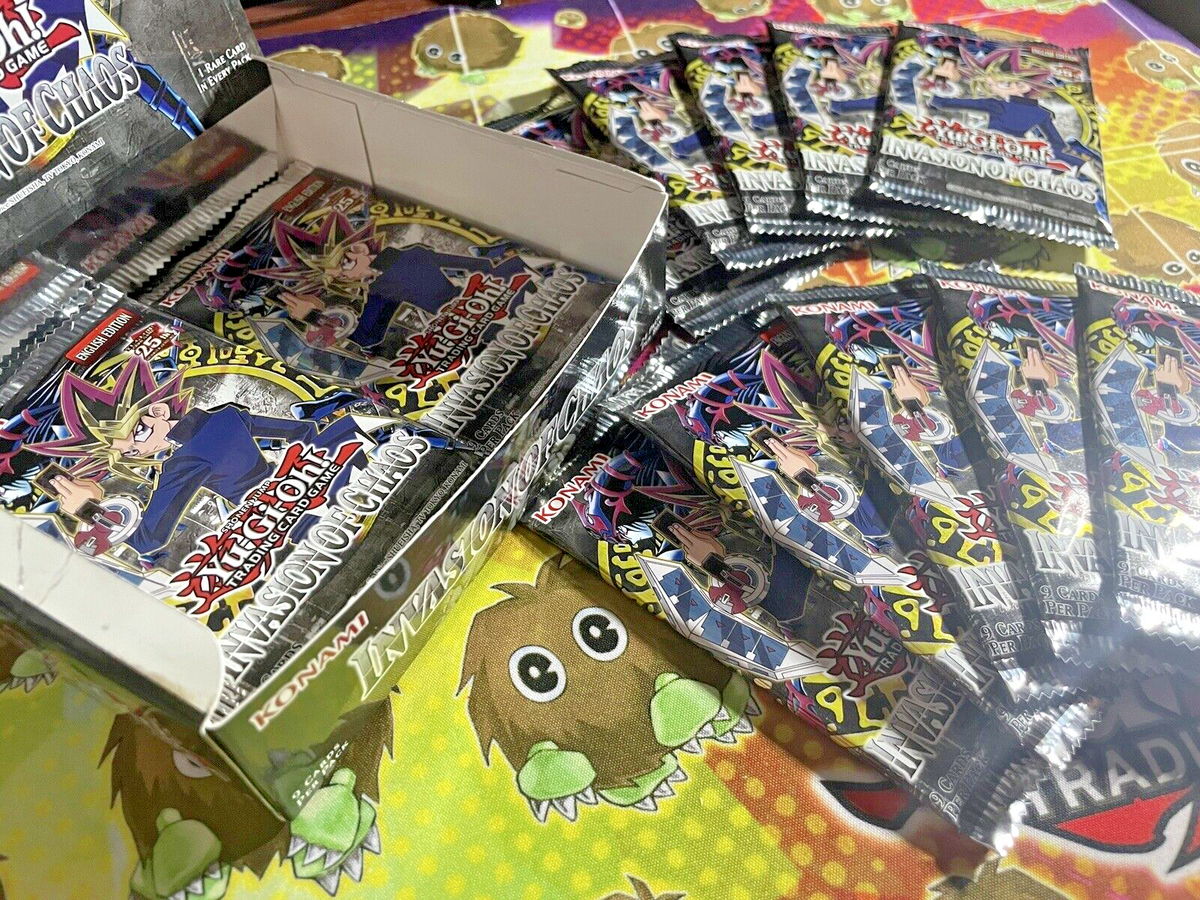 yu-gi-oh 25th anniversary invasion of chaos booster box Amazon.com: Yu-Gi-Oh! TCG: Invasion of Chaos Booster Box : Toys & Games main image 0