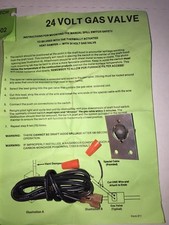 Lau Division Philips Industries 027298-0224 Volt Gas Valve Manual Spill Switch 