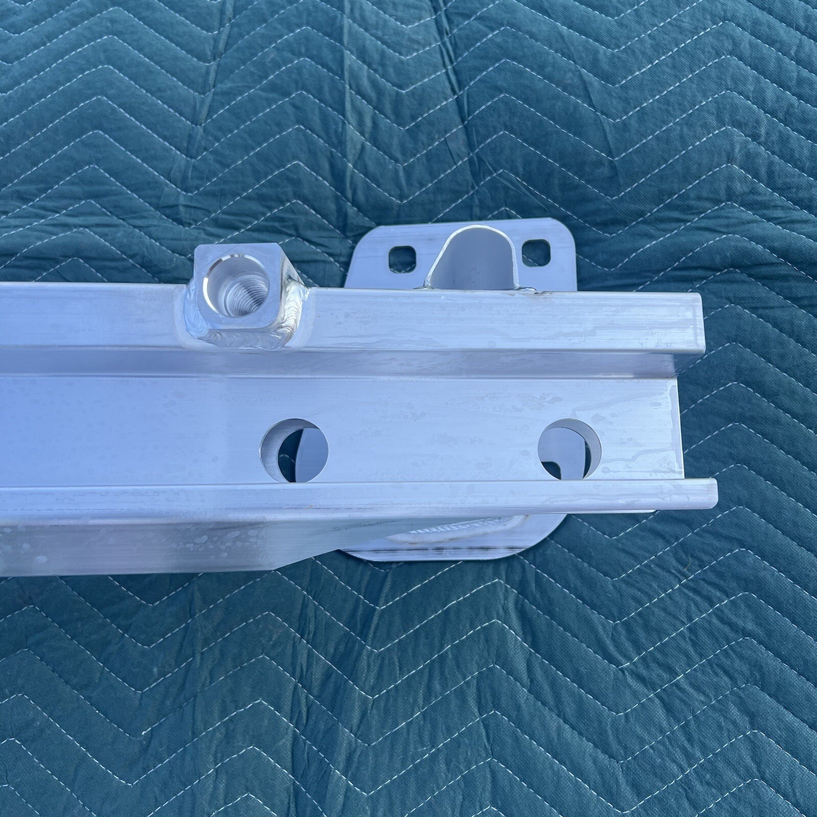 2017-2020 Bentley Bentayga Rear Bumper Reinforcement Beam Support Bracket OEM
