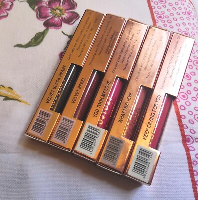 MAKEUP REVOLUTION SALVATION VELVET LIP LACQUER * LIPPENFARBE * SUPER ANGEBOT!