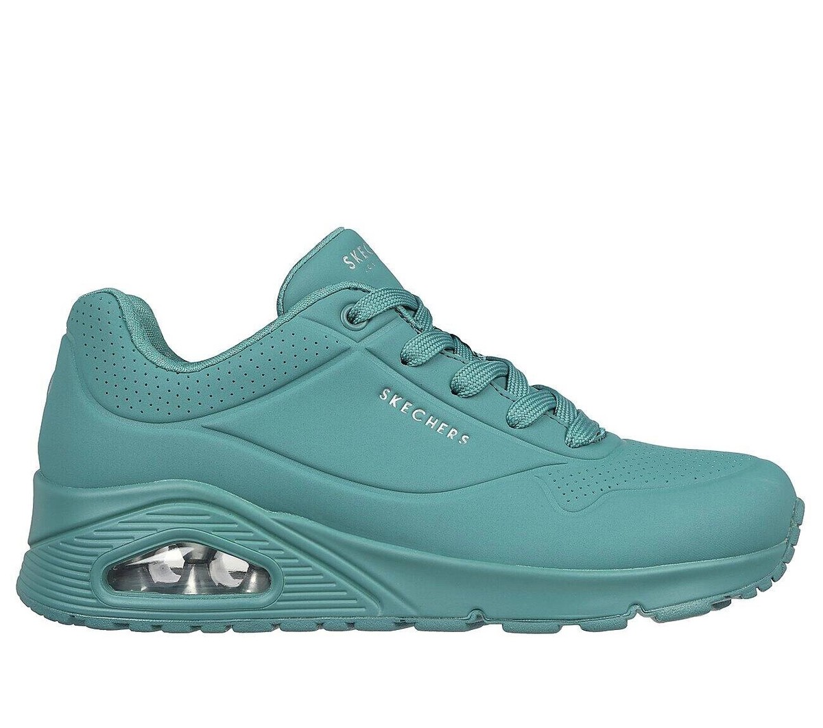 Skechers UNO Stand on Air Damen Türkis Schuhe Sneaker