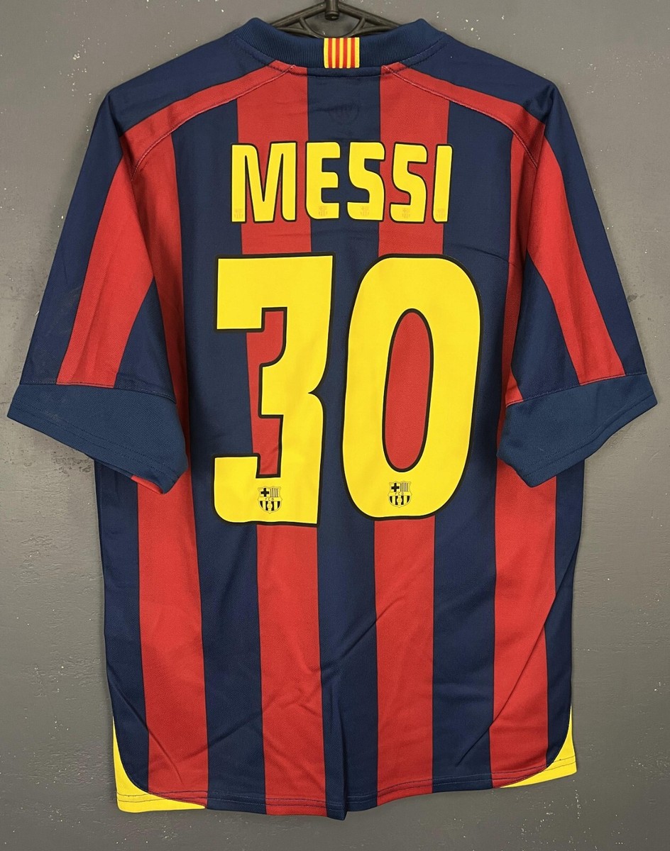 バルセロナ BARCELONA ユニフォーム メッシ MESSI #30 MENS LIONEL MESSI #30 FC BARCELONA 2005/2006 FOOTBALL SOCCER