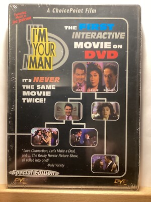 Im Your Man (DVD, 1998 - Choice Point) Interactive Movie - Music by Joe Jackson
