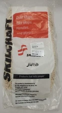 Skillcraft Oval Dust Mop Replacement Head. Fits 5" X 24" Frame ~ New