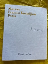 Maison Francis Kurkdjian Paris A la rose Eau de perfum  0.06 oz, 2ml 