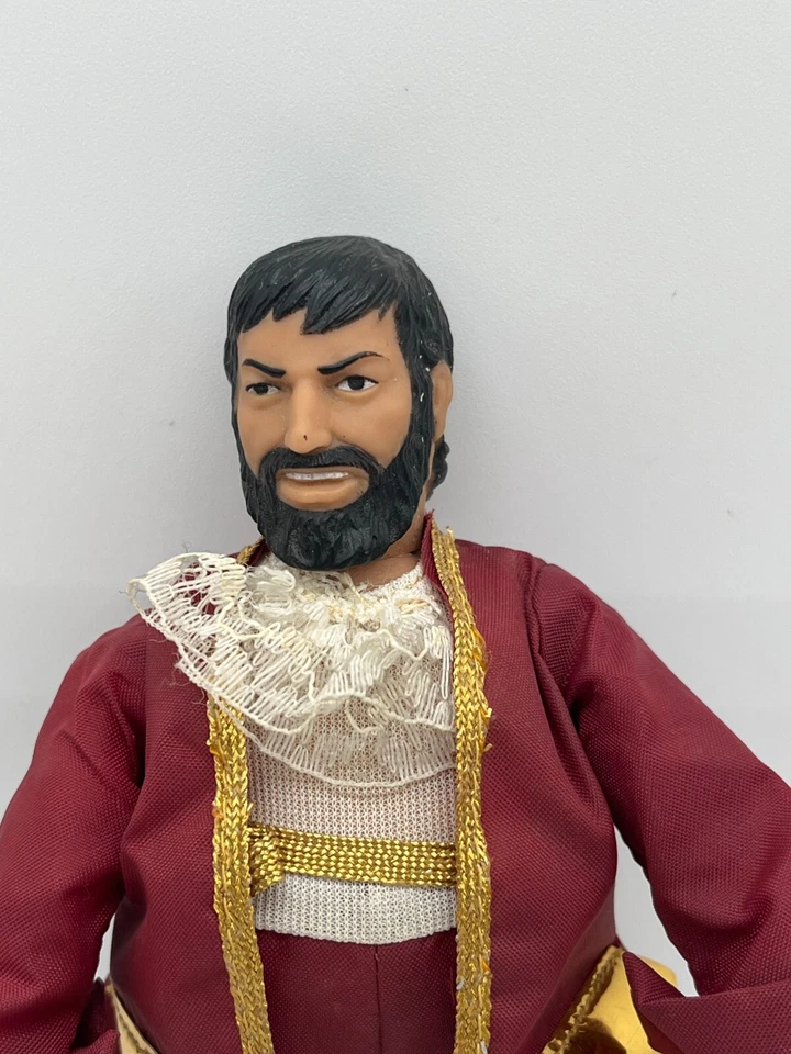Figura de colección Mego Blackbeard Super Pirates 1974 con atuendo excelente estado 7,5" rara Foto 2 de 4