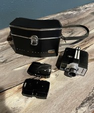 BELL  HOWELL ZOOM Reflex Vintage 8mm Movie Film Camera f/1.8 Lens USA AS IS