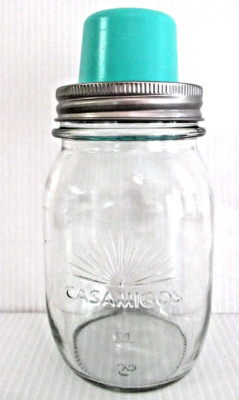 CASAMIGOS  ''JAR JUICER''  ~(16oz)~ *SQUEEZE CITRUS + ADD TEQUILA + MARGARITA MIX*