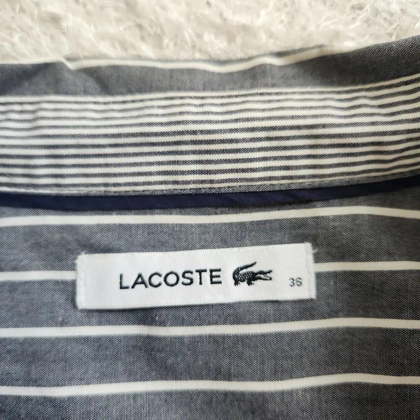 Lacoste Women's Striped Shirt Dress Size 36 / 95 thumbnail 3