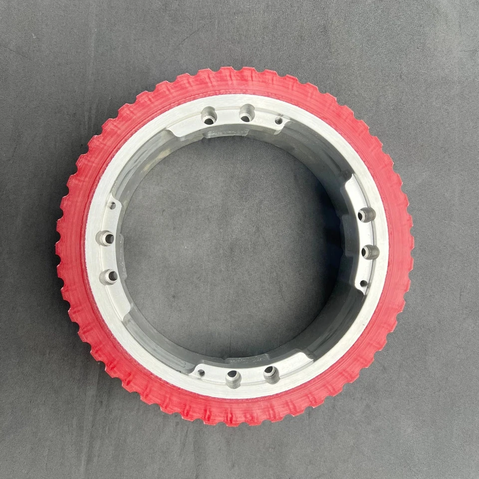 391259 Front Wheel for Tennant B10 EZ 6100 7080 7100 T7 Rider Sweeper Scrubber - Image 3 of 4