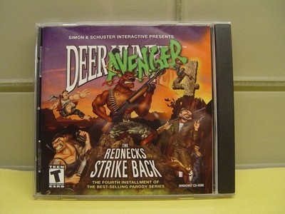 Deer Avenger 4 The Rednecks Strike Back PC CD-ROM, 2001 Computer Game