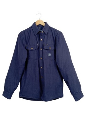 Dixxon Flannel Co. Arbeitsjacke Herren XS Blau Shacket gefüttert