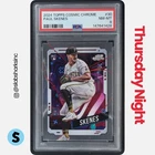 2024 TOPPS COSMIC CHROME #30 PAUL SKENES RC ROOKIE PSA 8