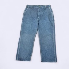 Vintage Oshkosh B gosh Dark Wash Denim Carpenter Jeans 38 waist 29 length