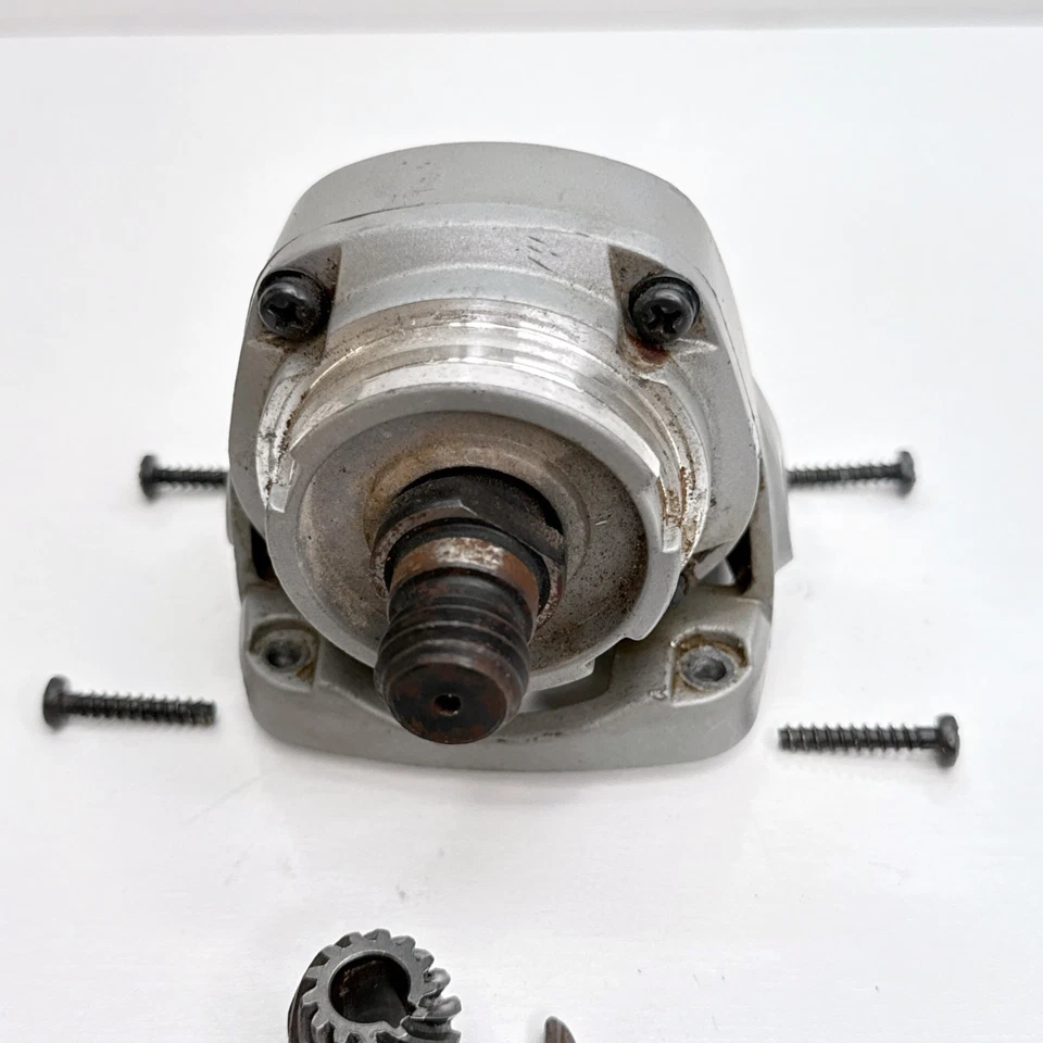 Rebarbadora Ryobi AG454 peças OEM caixa de engrenagens conjunto interruptor armadura usado - Imagem 3 de 4