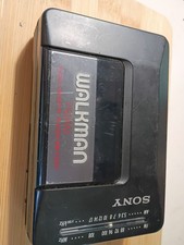 Sony Walkman WM-F2015 Cassette Tape Player Radio AM/FM - NEW BELTS - Serviced